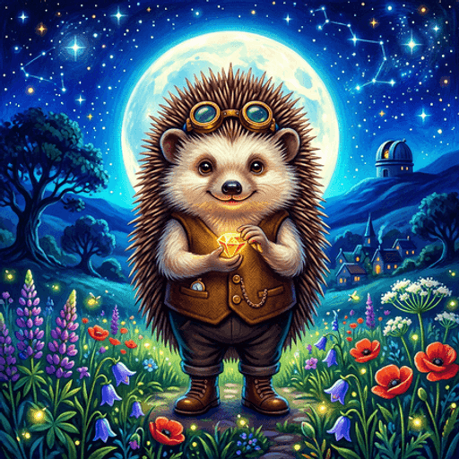 Portrait of Dr. Thistle, The Keeper of Keepsakes