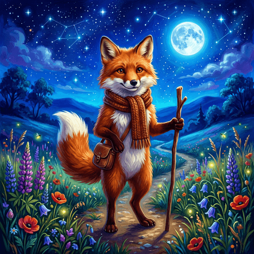 Portrait of Rusty, The Clever Explorer