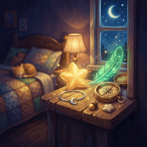 Preview of Bedtime Bravery Card