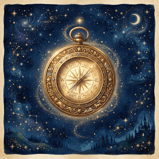 Illustration of the Adventure Compass