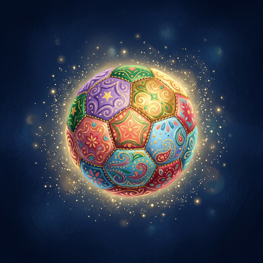 Illustration of the Inside-Out Soccer Ball