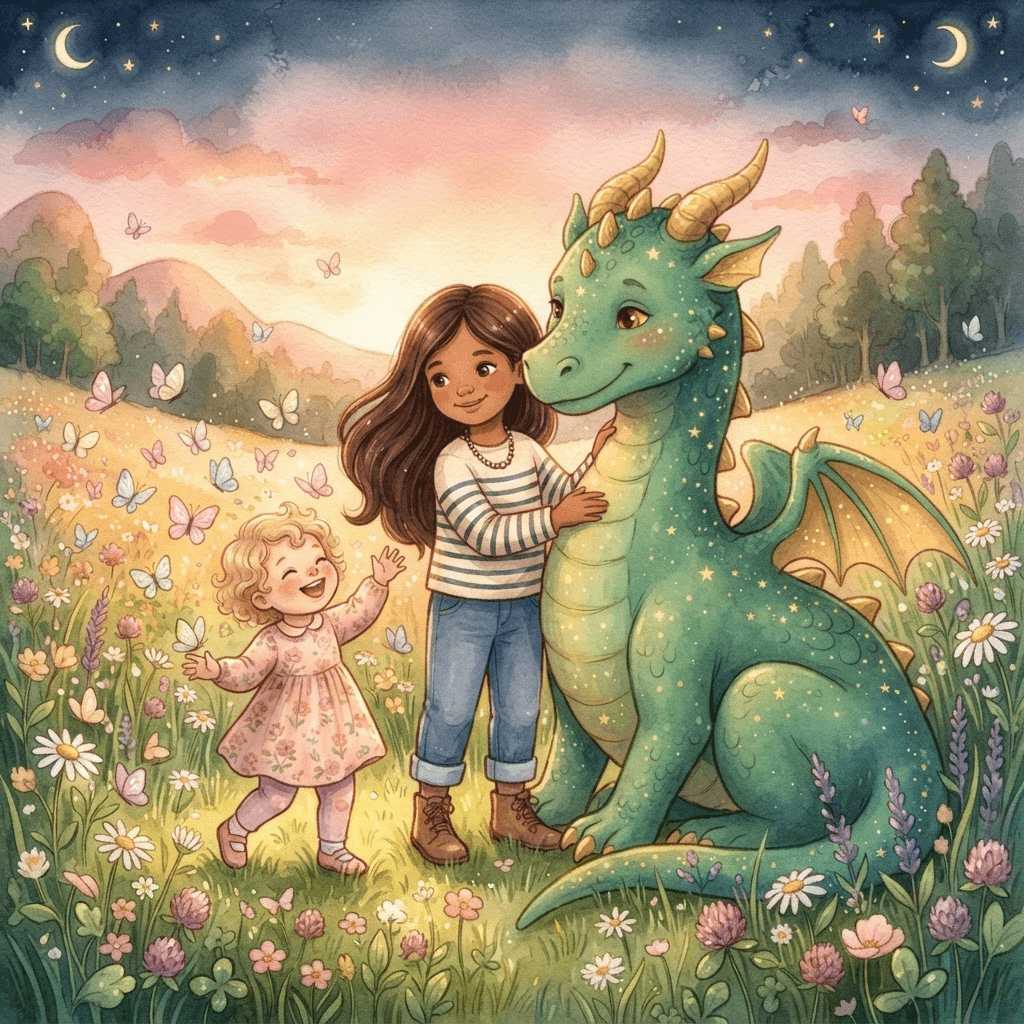 Victoria, Atlas & Vivi: The Field of Fluttering Butterflies