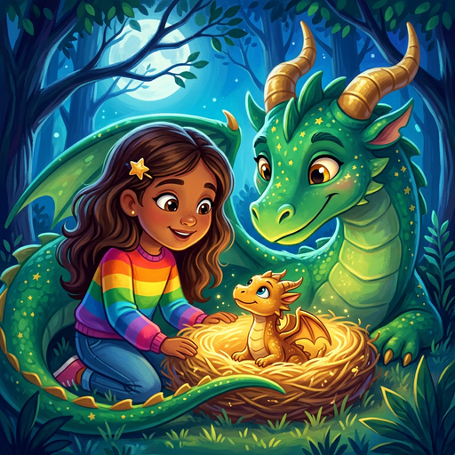 Cover art for Victoria and Atlas Find a Baby Dragon